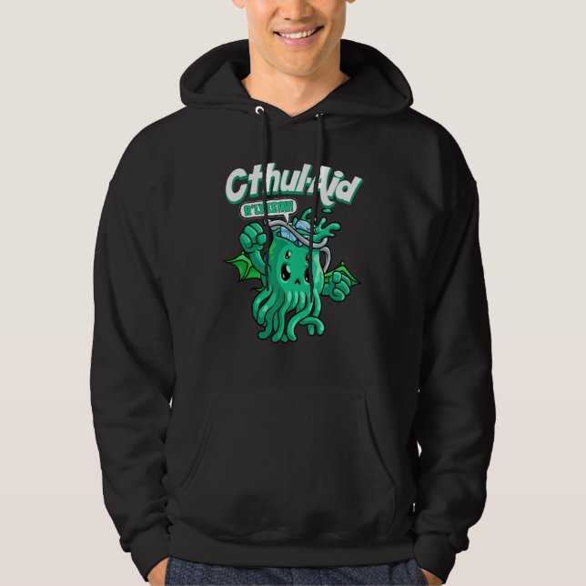 Sudadera Meme de Cthulhu Aid Cthulhu R'lyehh Cute (Anverso)