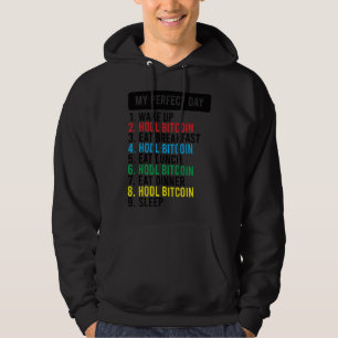 Sudadera Meme de HODL de Bitcoin BTC Idea para un Bitcoin