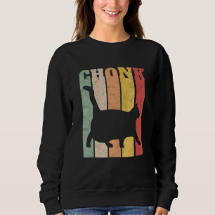 Sudadera Meme de la escala de Chonk Cat Meme Chonky Chonk M