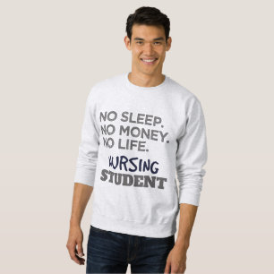 Sudadera Meme de la escuela de enfermería sin Enfermería de