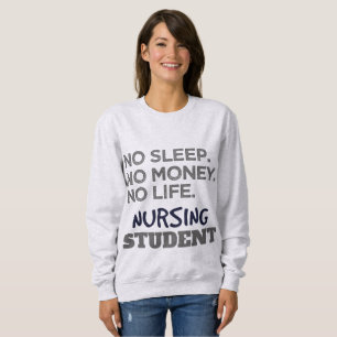 Sudadera Meme de la escuela de enfermería sin Enfermería de