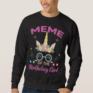 Sudadera Meme De Las Madres De Unicornio D De La Flor De Ch