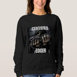 Sudadera Meme de Skeleton rígido y divertido de Edger