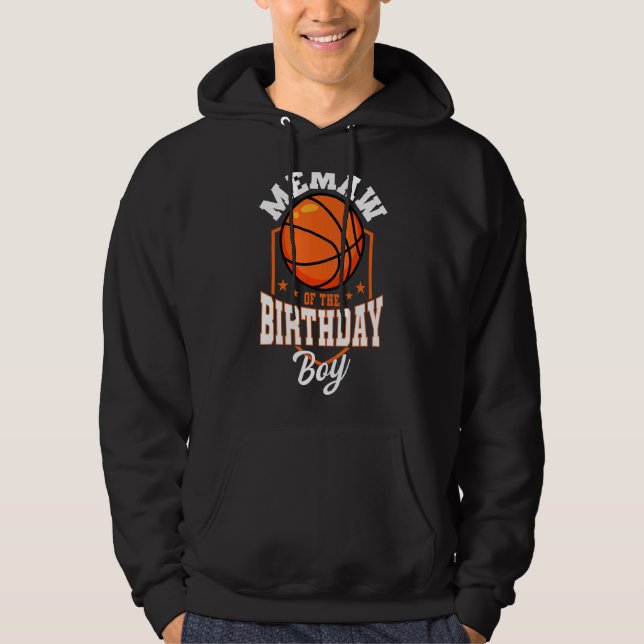 Sudadera Meme Del Tema Del Baloncesto Bday Pa (Anverso)