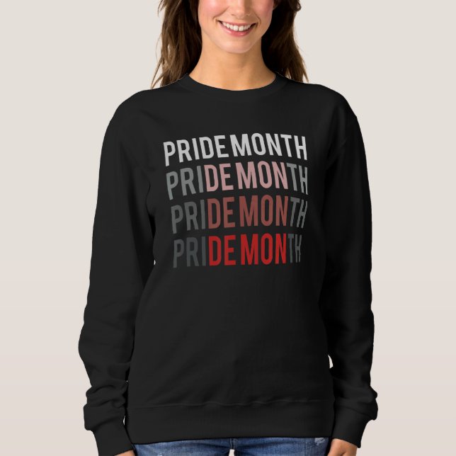 Sudadera Meme Demon del mes del orgullo (Anverso)