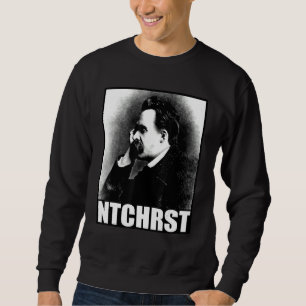 Sudadera Meme divertido de Friedrich Nietzsche Antichrist N