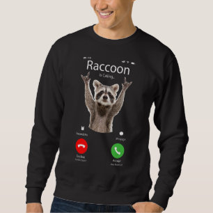 Sudadera Meme Raccoon