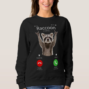 Sudadera Meme Raccoon