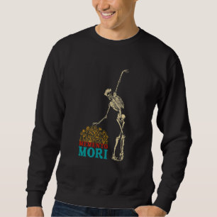 Sudadera Memento Mori Skeleton Católico Stoicismo Recuerdan