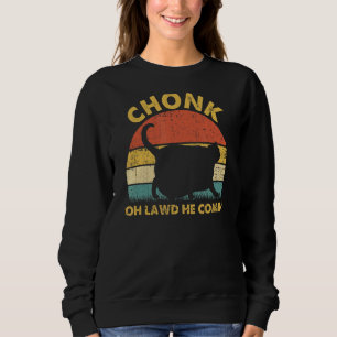 Sudadera Memes de Chonk Ca Meme estilo retro para gatos vin