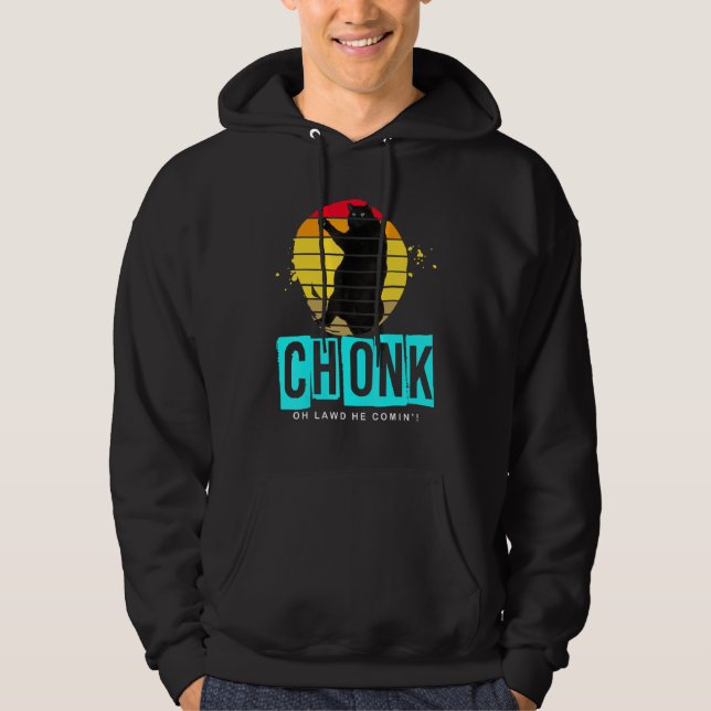 Sudadera Memes de memes de chonk Scale Cat (Anverso)