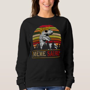 Sudadera Memesauro Rex Dinosaur Meme Saurus Family Mothers