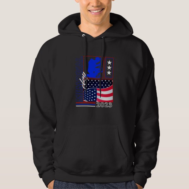 Sudadera MEMORIAL DAY 2023 Thank You Father Grandpa USA Fla (Anverso)