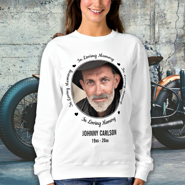 Sudadera Memorial fotográfico personalizado en memoria amor (Subido por el creador)