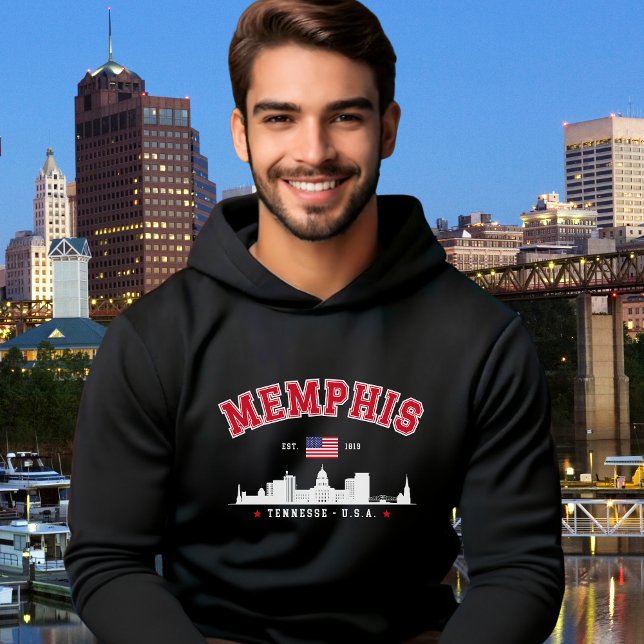 Sudadera Memphis Skyline – Est. 1819 Southern Pride" (Subido por el creador)