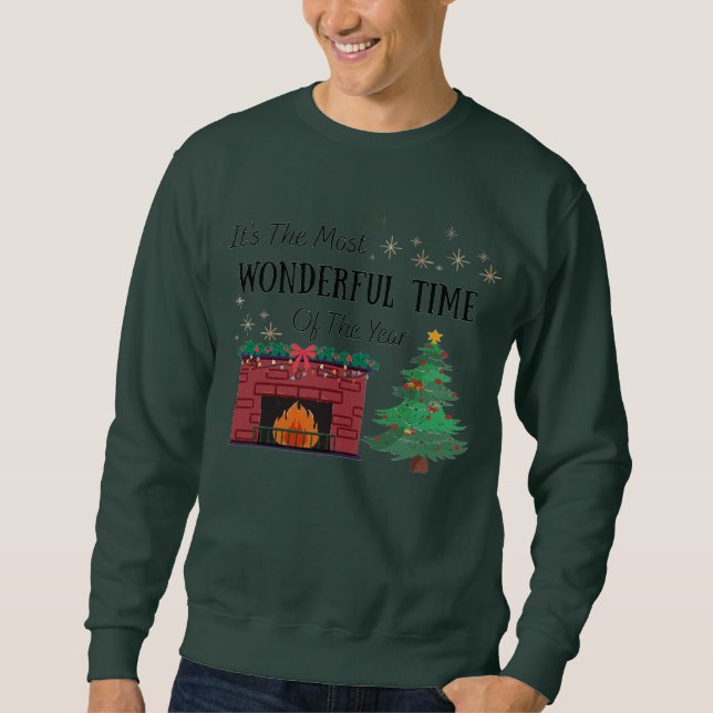 Sudadera Men’s Wonderful Time Of Year Crewneck (Anverso)