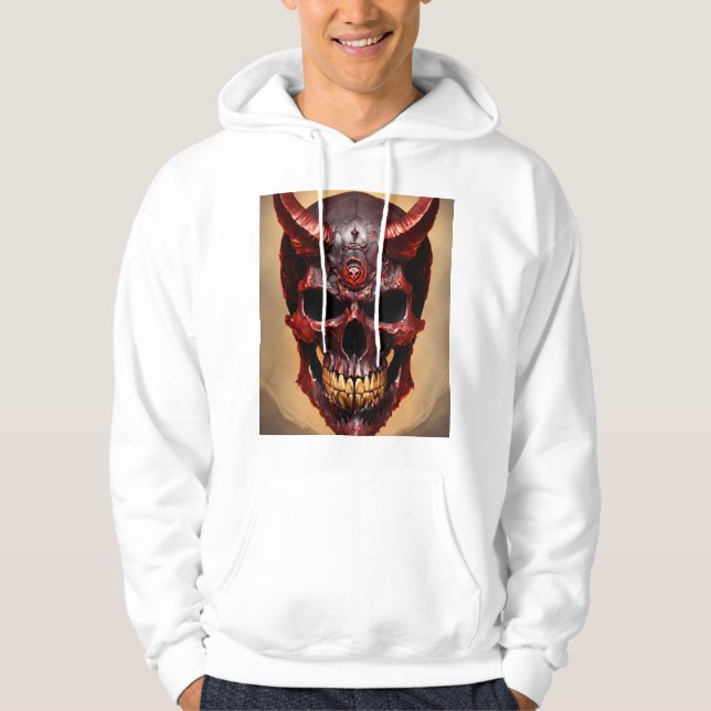 Sudadera Menacing Death Metal Band Mascot T-Shirt – Ferocio (Anverso)
