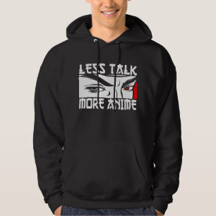 Sudadera Menos charla, más anime - Anime divertido 