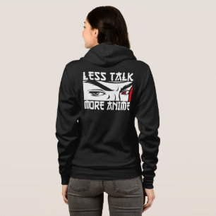 Sudadera Menos Charla Más Anime - Anime Divertido