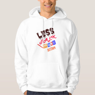 SUDADERA MENOS HABLAR, MÁS ACCIÓN