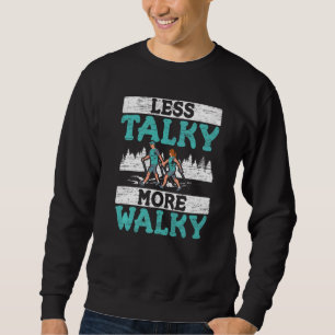 Sudadera Menos Talento Más Caminante Cardio Fitness ExGraci