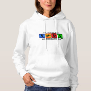 Sudadera Menos trabajo y más Skateboarding