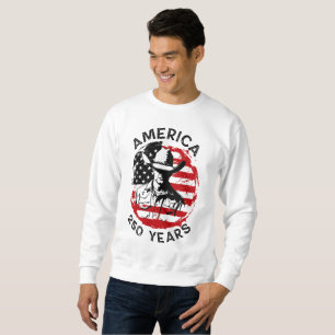 Sudadera Mens 250 Aniversario América