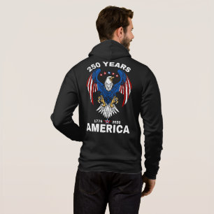 Sudadera Mens 250 Aniversario América