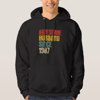 Sudadera Mens 36th Wedding Anniversary for Him Awesome Husb