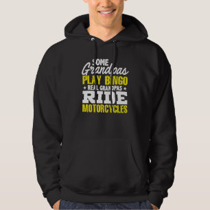Sudadera Mens Algunos Abuelos Juegan Bingo Real Grandpas Ri
