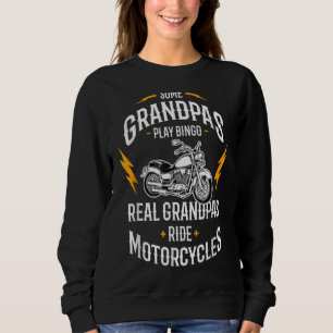 Sudadera Mens Algunos Abuelos Juegan Bingo Real Grandpas Ri