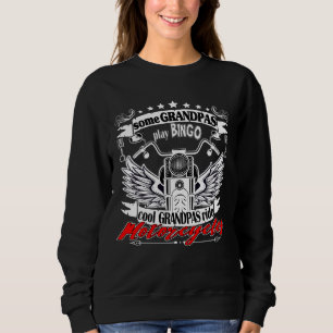 Sudadera Mens Algunos Abuelos Juegan Bingo Real Grandpas Ri