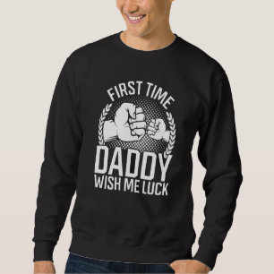 Sudadera Mens Baby Shower Padre Papá Primera Vez Papi Wish
