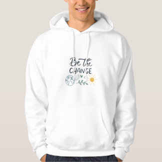Sudadera Men's Basic  Eco-Inspired “Be The Change”  T-Shirt