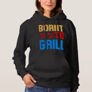 Sudadera Mens BBQ barbacoa parrillada barbacoa por la noche