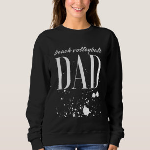 Sudadera Mens Beach Volleyball Dad Game Day
