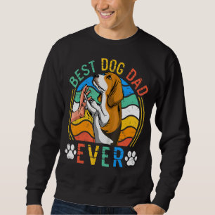 Sudadera Mens Beagle Mejor Perro Papá Nunca Perro