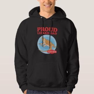 Sudadera Mens Bearded Dragons Lizard Dad Of A Spoiled Beard