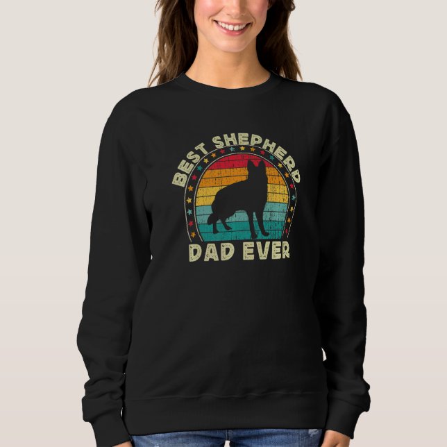 Sudadera Mens Best German Shepherd Dad For Men Shepherd GSP (Anverso)
