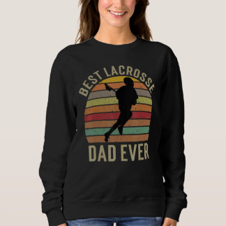 Sudadera Mens Best Lacrosse Dad Ever