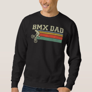 Sudadera Mens Bmx Dad Estilo Vintage Bmx Bicicleta Ciclismo