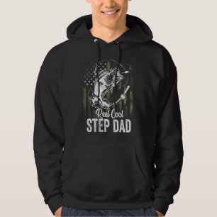 Sudadera Mens Camo Bandera Imprimir Reel Guay Step Dad Padr