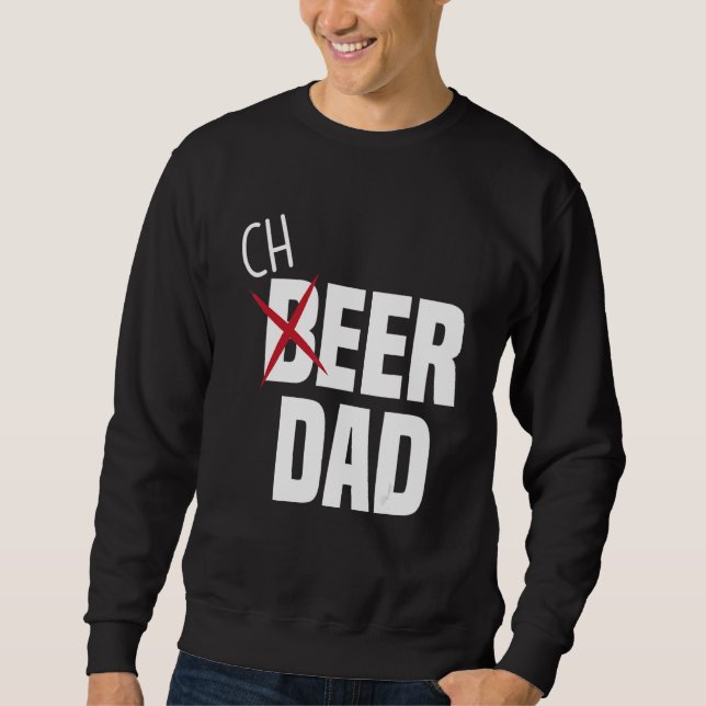 Sudadera Mens Cheer Dad Cheerleading Dad Beer   Cheerleader (Anverso)