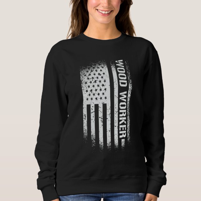 Sudadera Mens Craftsman Retro Graphic Electrician Worker To (Anverso)