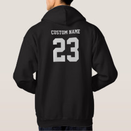 Sudadera Mens Custom Name Red Class of 2021 Senior Hoodie