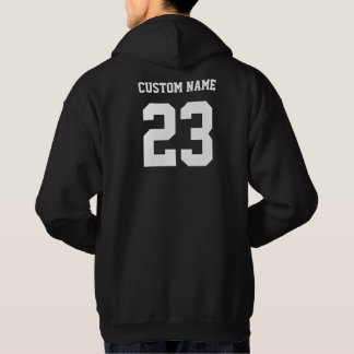 Sudadera Mens Custom Name Red Class of 2021 Senior Hoodie