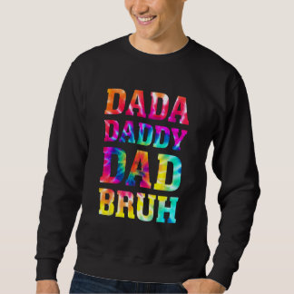Sudadera Mens Dada Daddy Dad Bruh Fathers Day Vintage  Fath