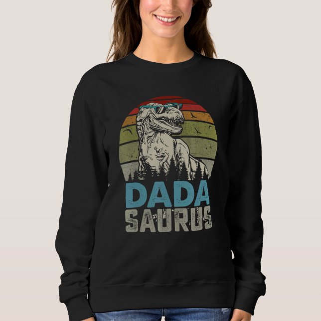 Sudadera Mens Dadasaurus Rex Dinosaur Dad Saurus Fatheru20 (Anverso)