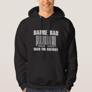 Sudadera Mens Dance Dad Scan For Payment Funny Ballet Fathe