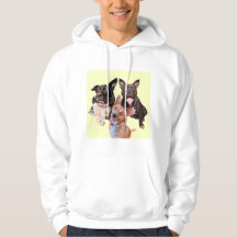 Mens Dexter, Duke y Lucy Hoodie